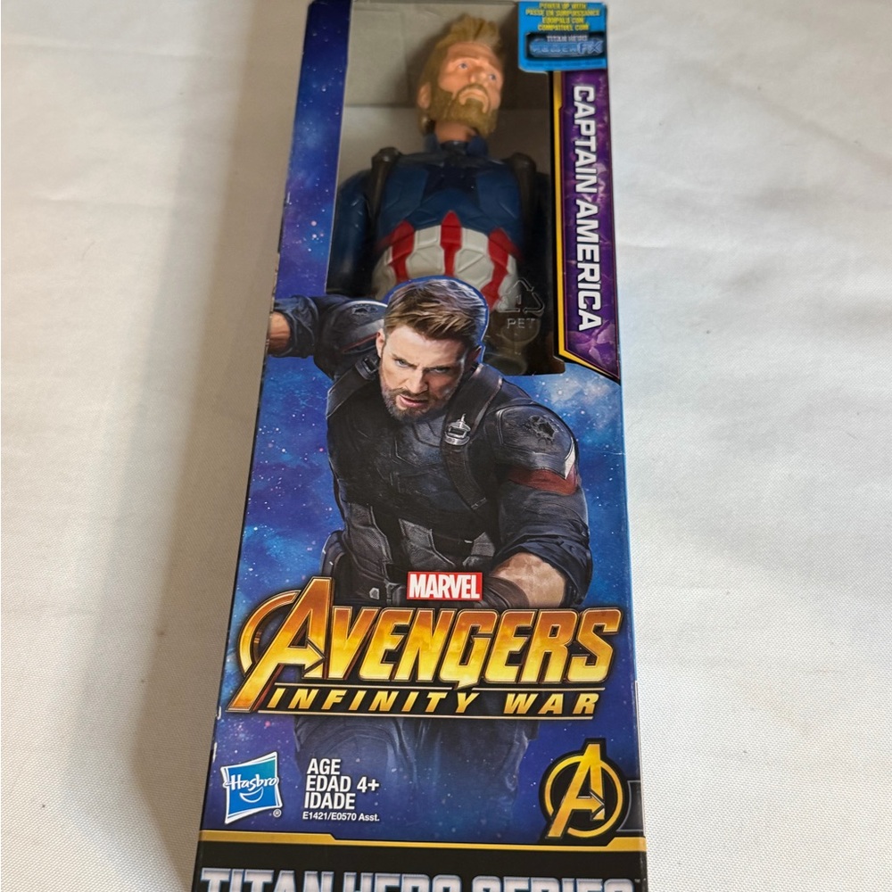 New Marvel Avengers Infinity War Captain America Figure Box